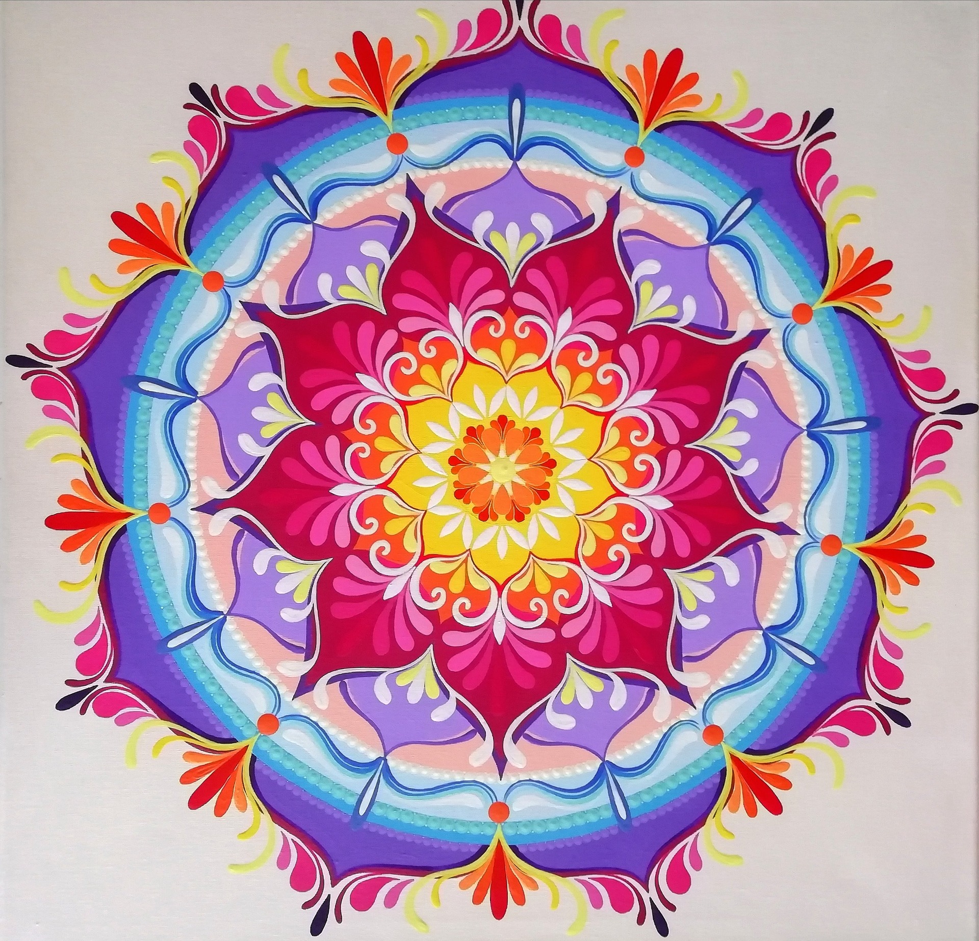 Mandala von PoudyART